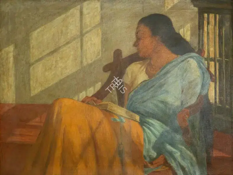 Atul Bose (Artist), In the Sun, 1930, Painting