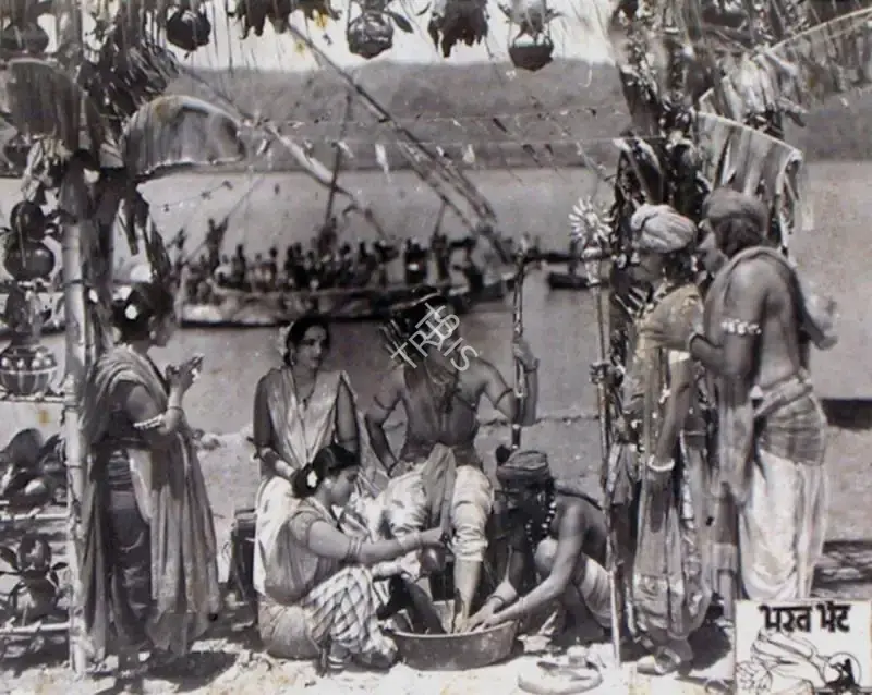 Vijay Bhatt (Director), Bharat Milap, 1942, Lobby Card