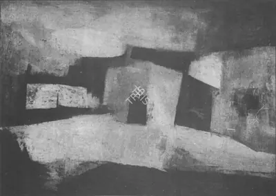 Ramkumar (Artist), Greek Landscape IV, 1960, Painting