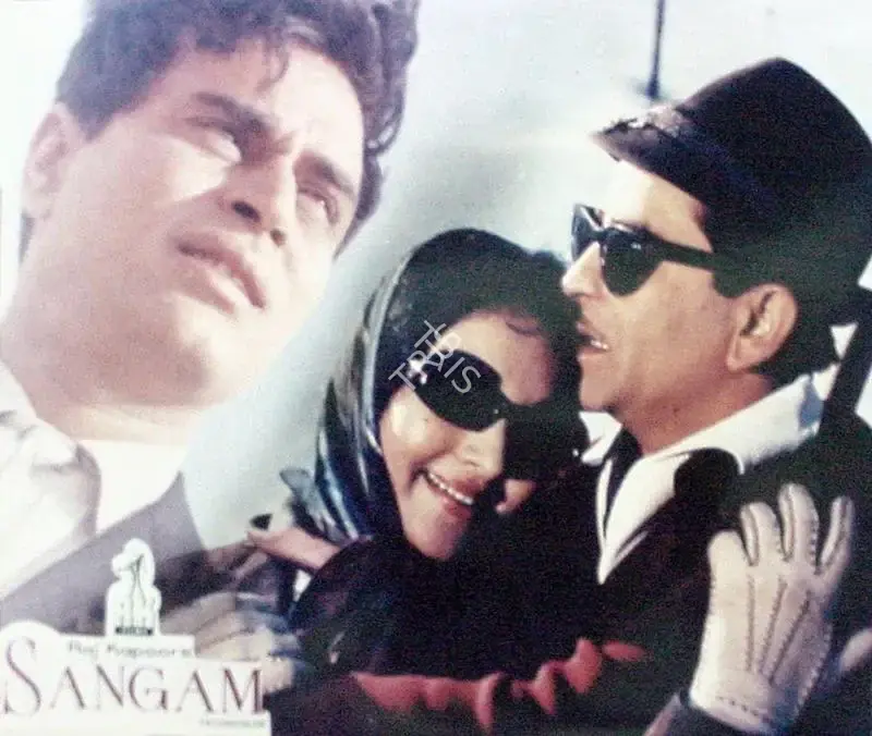 Radhu Karmakar (Cinematographer), Sangam, 1964, Lobby Card