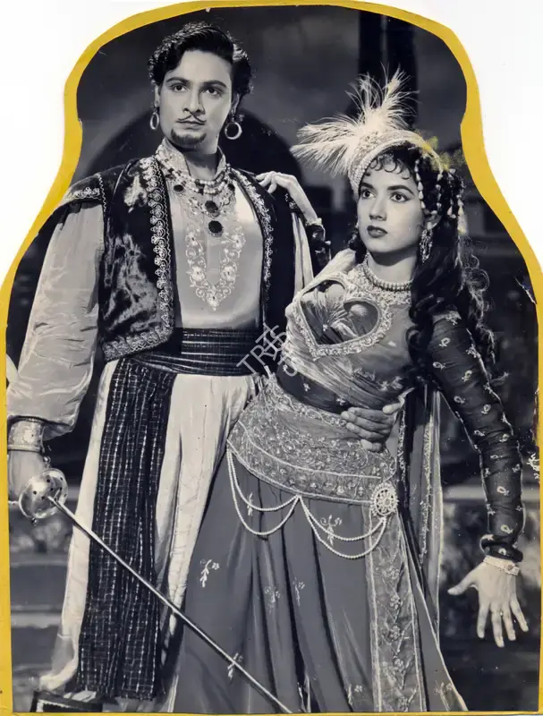 Anant Wadadeker (Cinematographer), Alibaba Aur Chaalees Chor, 1954, Photographic Still