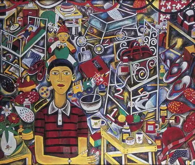 Nandini Goud (Artist), Untitled, 1998, Painting