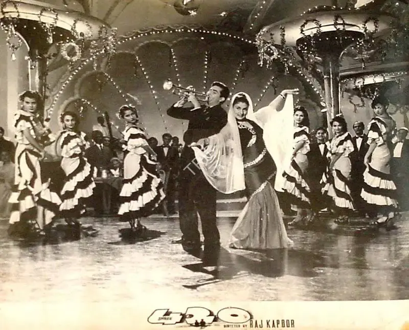 Radhu Karmakar (Cinematographer), Shree 420, 1955, Lobby Card