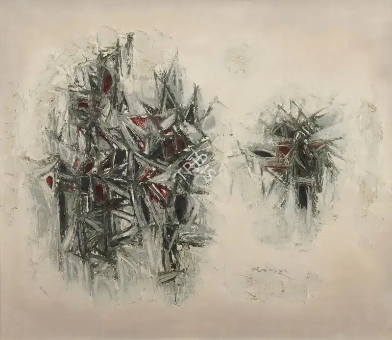 G.R. Santosh (Artist), Bond, 1962, Painting