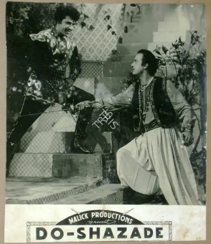 Balwant Bhatt (Director), Do Shazade, Lobby Card