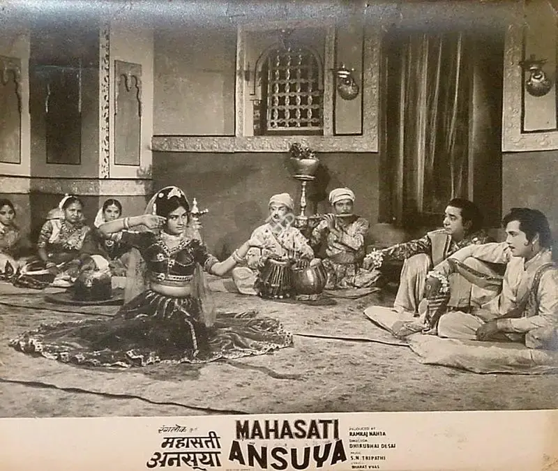 Ramraj Nahta (Producer), Mahasati Ansuya, 1965, Lobby Card