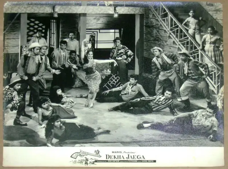 Ravi Kapoor (Producer), Dekha Jaega, 1960, Lobby Card