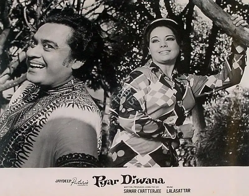 Samar Chatterjee (Producer), Pyar Diwana, 1972, Lobby Card