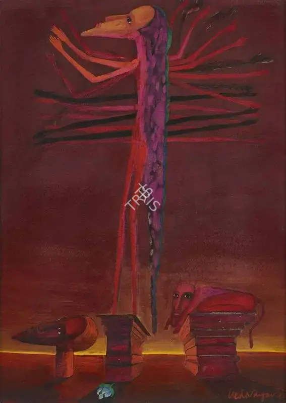 Ved Nayar (Artist), Untitled, 1992, Painting