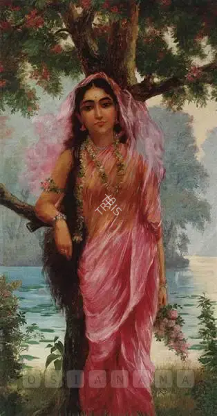 Varma, Raja Ravi (Artist). Vasantasena, n.d. | Painting, Ch.NeY/21.03.07, 2007 · Christie's