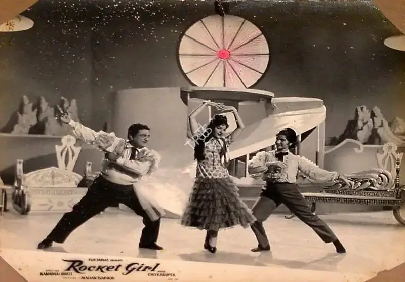 Madan Kapoor (Producer), Rocket Girl, 1962, Lobby Card