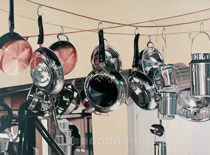 Subodh Gupta (Artist), Idol Thief I, 2005, Painting