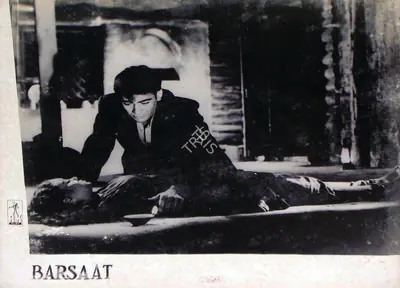 Jal Mistry (Cinematographer), Barsaat, 1949, Lobby Card