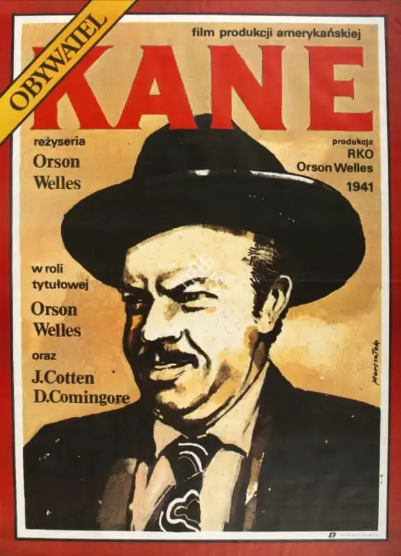 Orson Welles (Producer), Citizen Kane, 1941, Poster