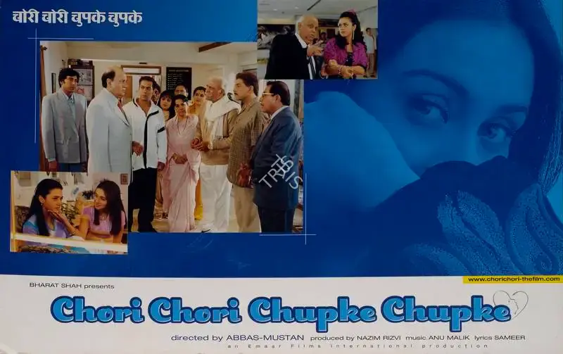Nazim Rizvi (Producer), Chori Chori Chupke Chupke, 2001, Lobby Card