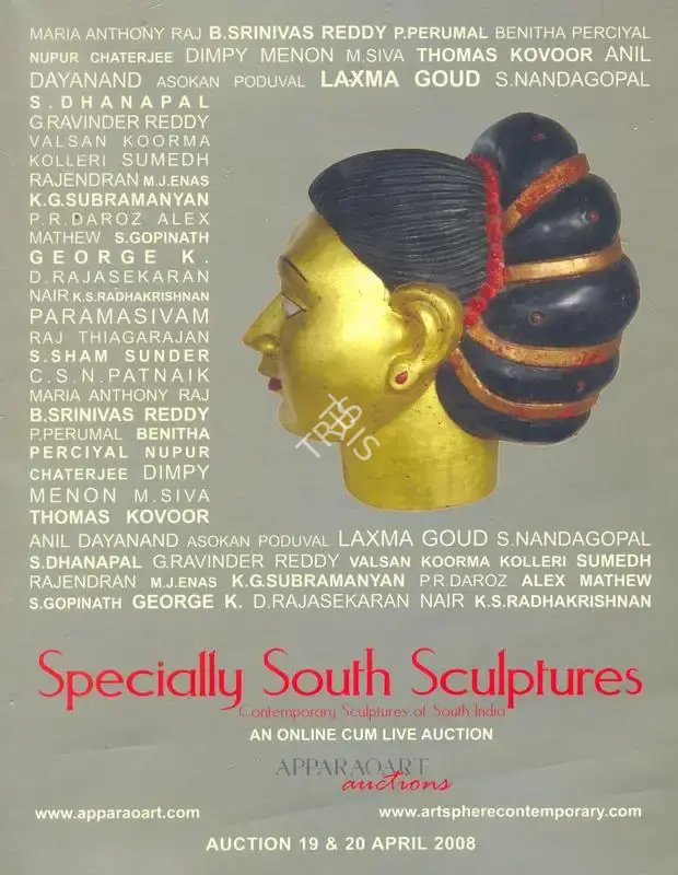 Apparao Art (Auction House), Specially South Sculptures, 2008, Auction Catalogue