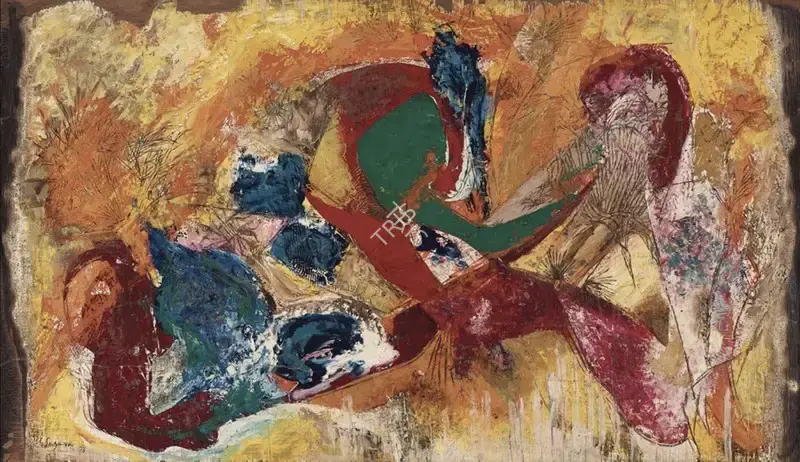 Piraji Sagara (Artist), Untitled, 1978, Painting