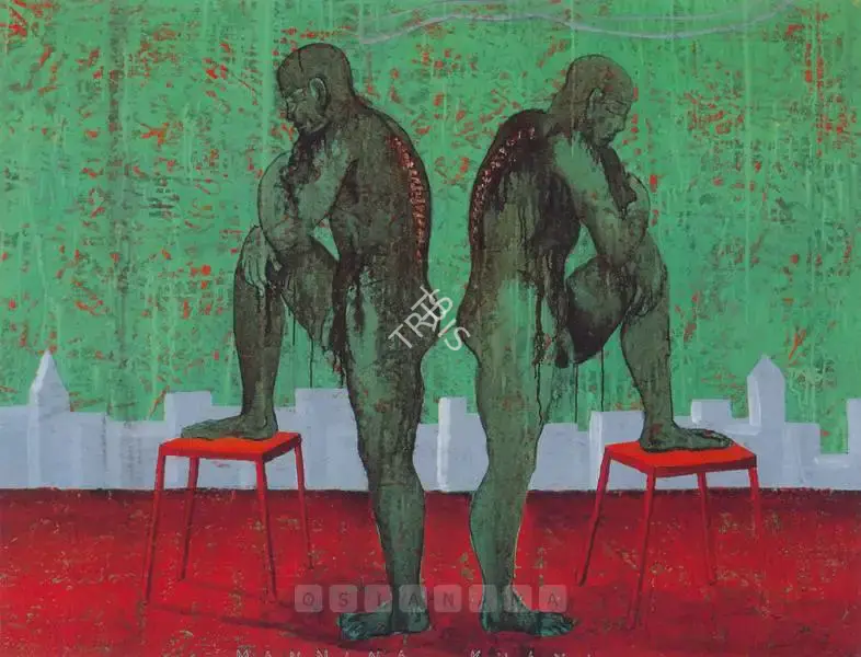 Iranna, G.R. (Artist). Untitled, 2005 | Painting, Sa.Onl/04.09.08, 2008 · Saffronart