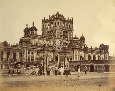 Felice Beato (Photographer), The Martiniere, Lucknow, 1858, Antiquarian Photograph
