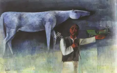 Arup Das (Artist), Untitled, Painting
