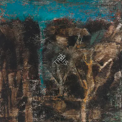 Padamsee, Akbar (Artist). Delta, 1963 | Painting, Sa.Del/10.09.15, 2015 · Saffronart