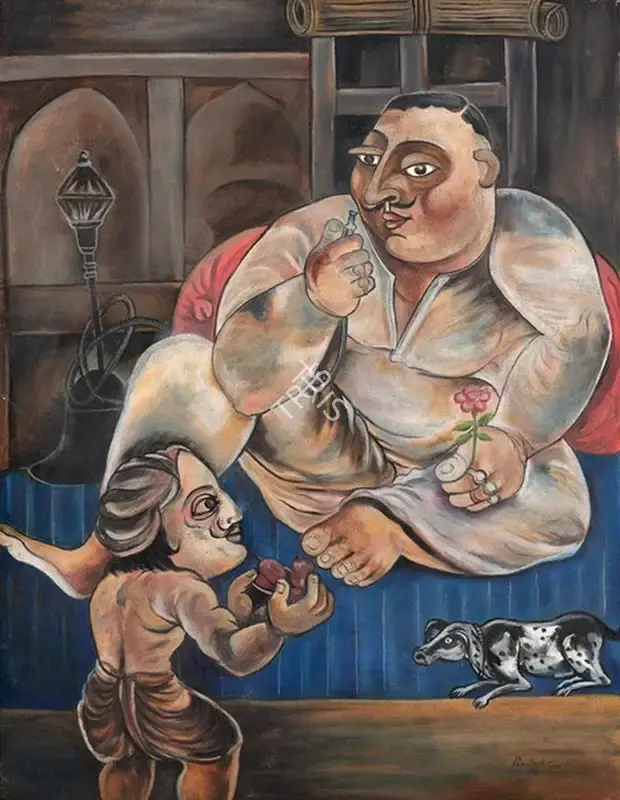 Paritosh Sen (Artist), Untitled, 1998, Painting