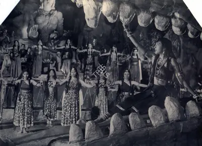 Minoo Bilimoria (Cinematographer), Angaray, 1954, Photographic Still