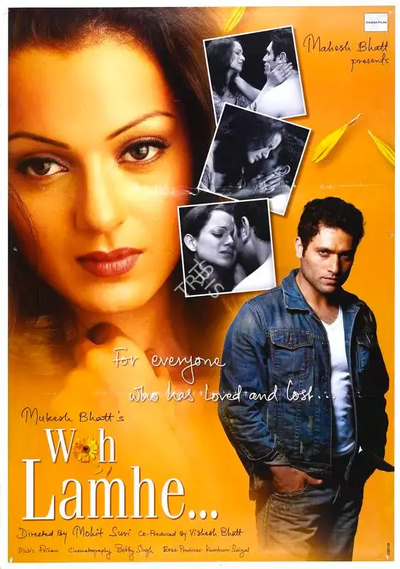 Mukesh Bhatt (Producer), Woh Lamhe, 2006, Full Sheet Poster