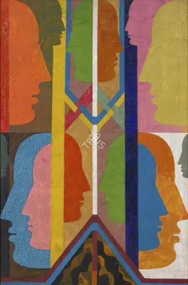 Jyoti Bhatt (Artist), Untitled, 1967, Painting