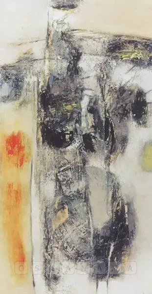 G.R. Santosh (Artist), The Feel, 1964, Painting