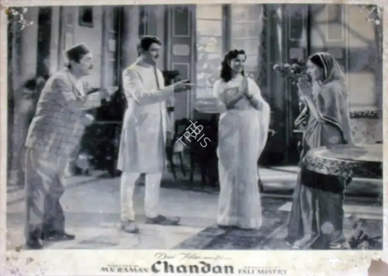 Fali Mistry (Producer), Chandan, 1958, Lobby Card