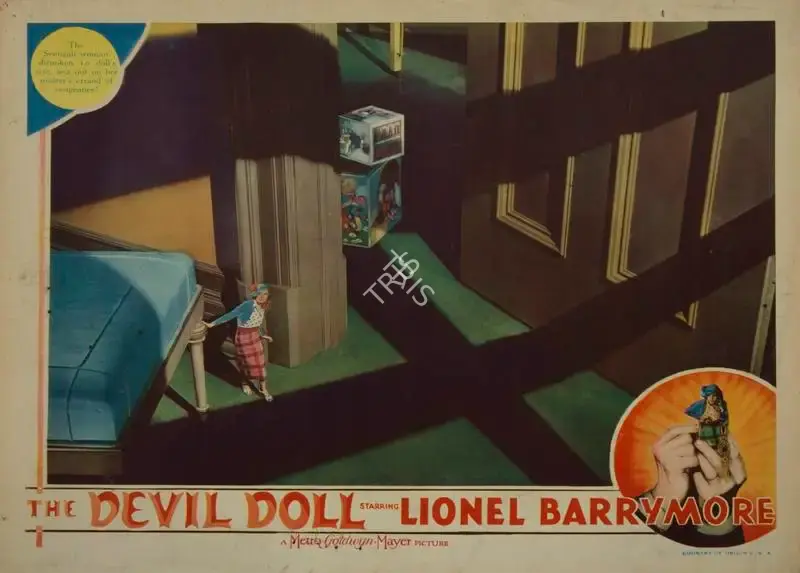 Tod Browning (Producer), The Devil-Doll, 1936, Lobby Card