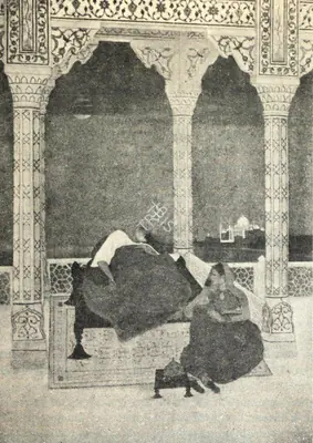 Abanindranath Tagore (Artist), The Passing of Shah Jahan, 1902, Painting