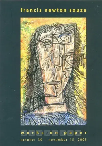 F.N. Souza (Artist), Francis Newton Souza, 2003, Solo Exhibition Invitation