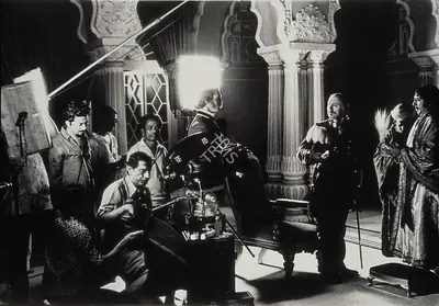Nemai Ghosh (Still Photographer), Shatranj Ke Khilari, 1977, Working Still
