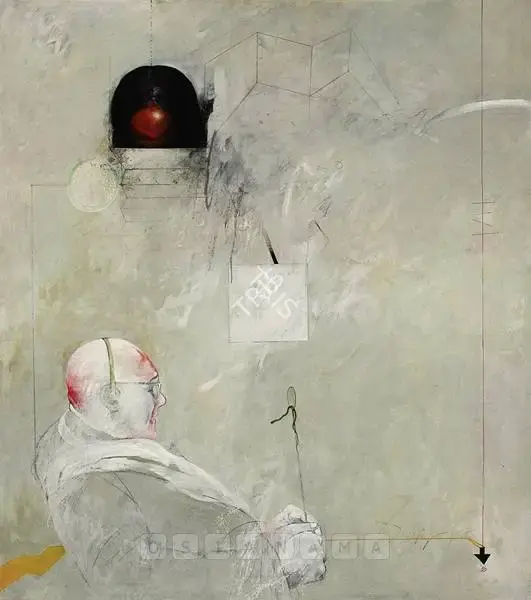 Das, Sunil (Artist). Confrontation, 1985 | Painting, So.NeY/29.03.06, 2006 · Sotheby's