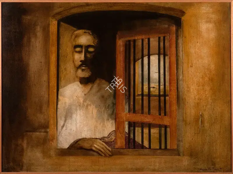 Anjolie Ela Menon (Artist), Untitled, 1980, Painting