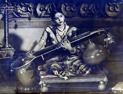Shanker Bhatt (Producer), Vikramaditya, 1945, Photographic Still