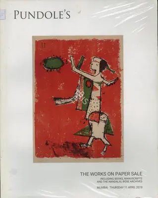 Pundole (Auction House), The Works on Paper Sale, 2019, Auction Catalogue