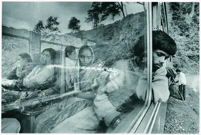 Raghu Rai (Photographer), Darjeeling Train, 1995, Contemporary Photograph