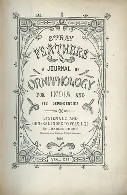 Charles Chubb (Author), Stray Feathers, 1899, Authored Antiquarian Book