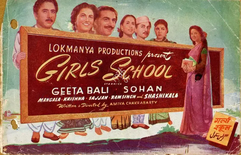 Amiya Chakravarty (Director), Girls School, 1949, Song-Synopsis Booklet