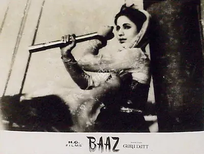 V.K. Murthy (Cinematographer), Baaz, 1953, Lobby Card
