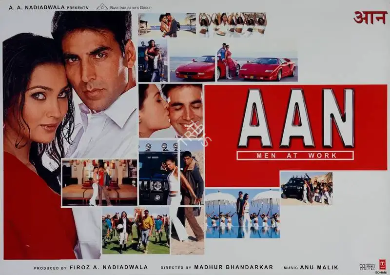 Firoz A. Nadiadwala (Producer), Aan, 2004, Lobby Card