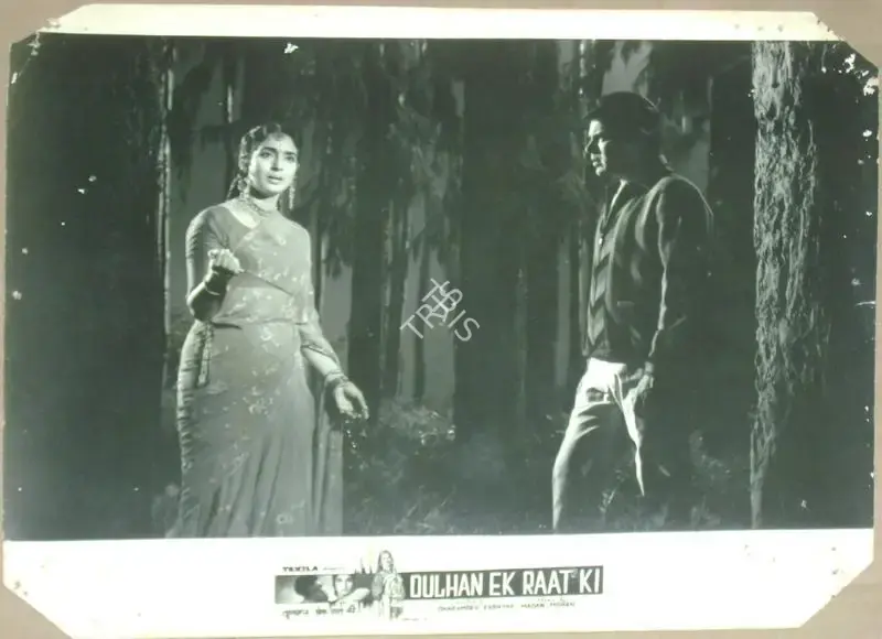 Rajendra Malone (Cinematographer), Dulhan Ek Raat Ki, 1966, Lobby Card