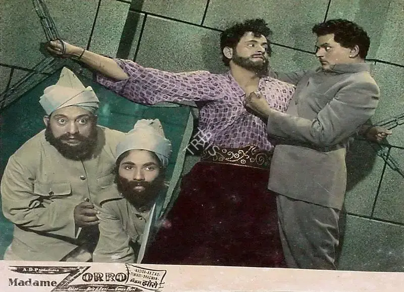 Akkoo (Director), Madame Zorro, 1962, Lobby Card