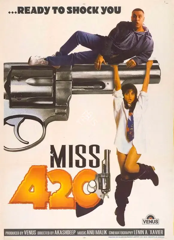 Akashdeep (Director), Miss 420, 1998, Full Sheet Poster