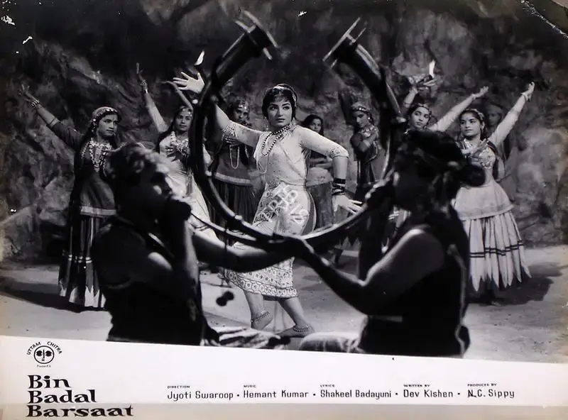 N.C. Sippy (Producer), Bin Badal Barsaat, 1963, Lobby Card