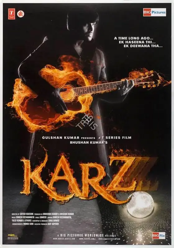 Bhushan Kumar (Producer), Karzzzz, 2008, Full Sheet Poster