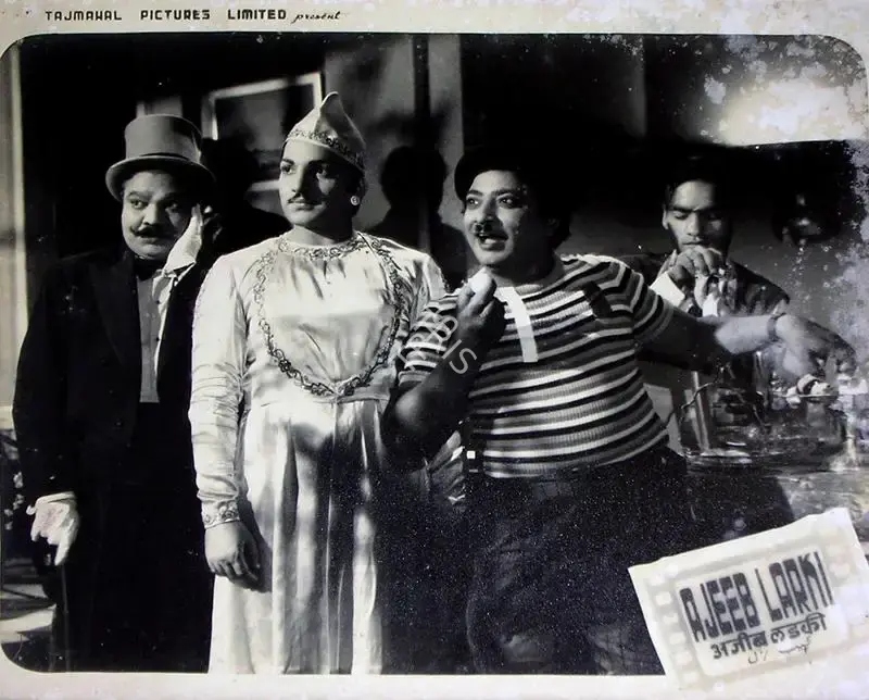 S.I. Hassan (Producer), Ajeeb Larki, 1952, Lobby Card